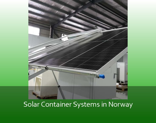 Solar Container Systems in Norway