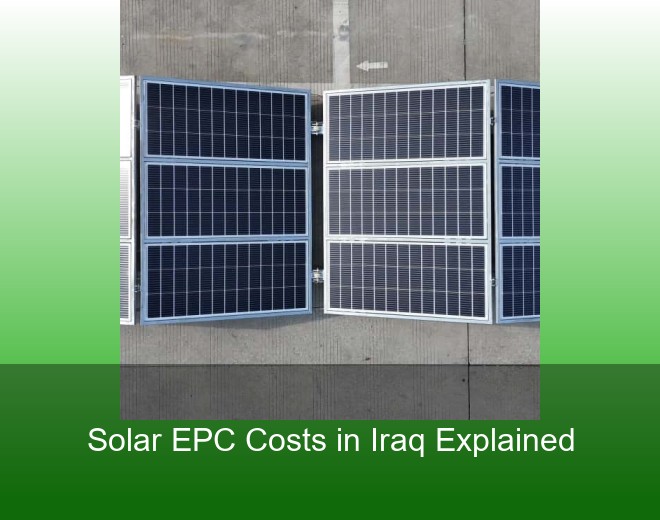 Solar EPC Costs in Iraq Explained