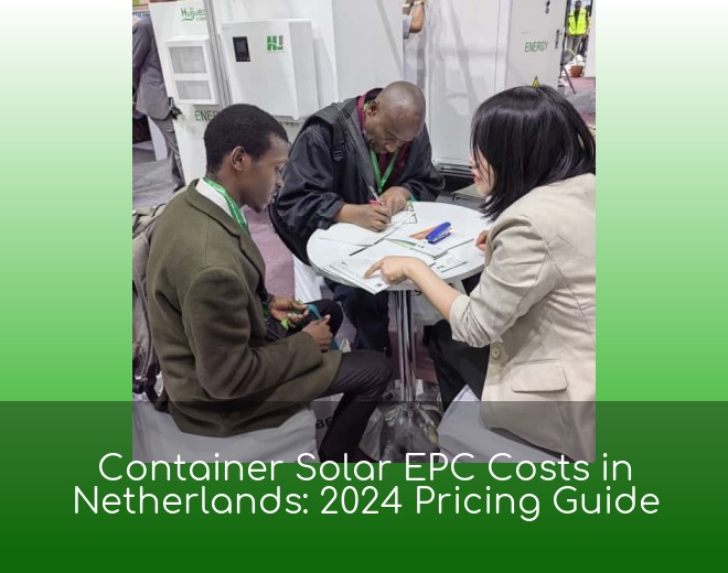Container Solar EPC Costs in Netherlands: 2024 Pricing Guide