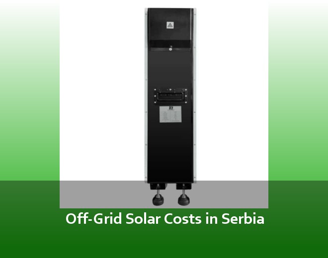 Off-Grid Solar Costs in Serbia