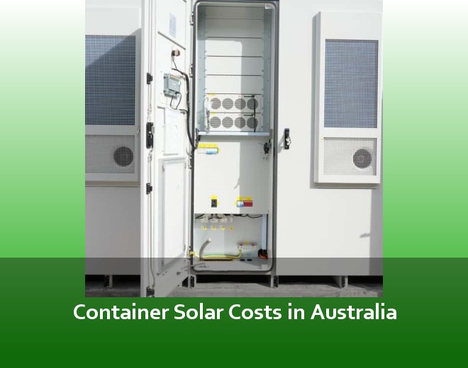 Container Solar Costs in Australia