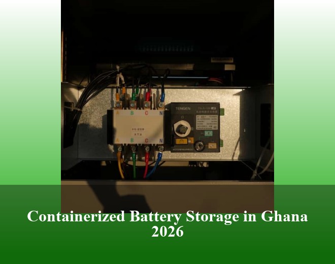Containerized Battery Storage in Ghana 2026