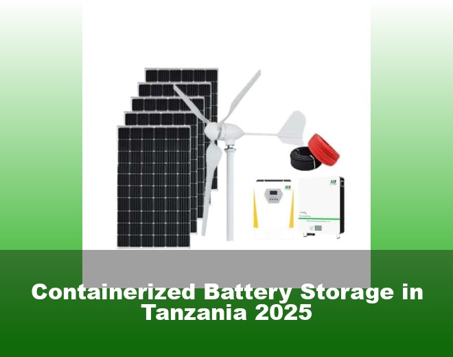Containerized Battery Storage in Tanzania 2025