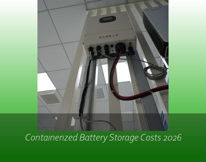 Containerized Battery Storage Costs 2026