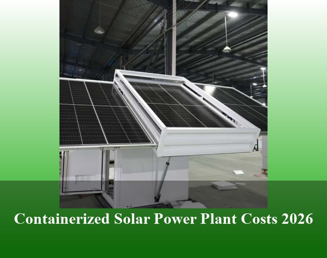 Containerized Solar Power Plant Costs 2026