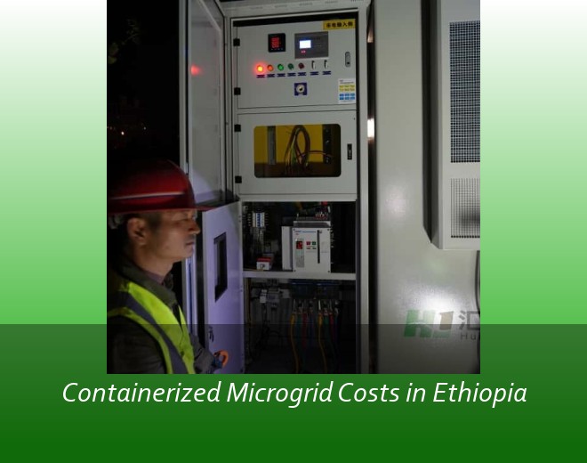 Containerized Microgrid Costs in Ethiopia
