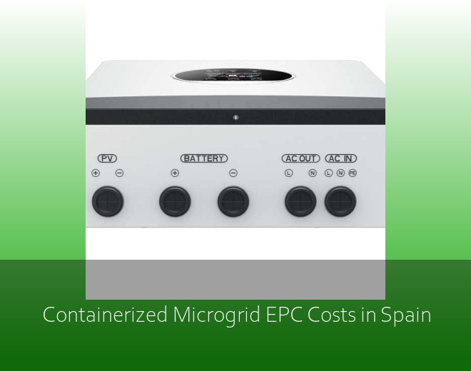 Containerized Microgrid EPC Costs in Spain