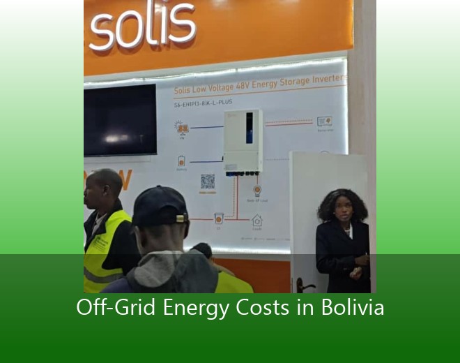 Off-Grid Energy Costs in Bolivia