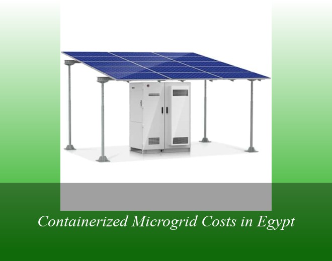 Containerized Microgrid Costs in Egypt