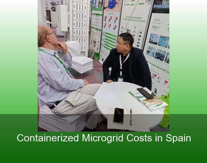 Containerized Microgrid Costs in Spain