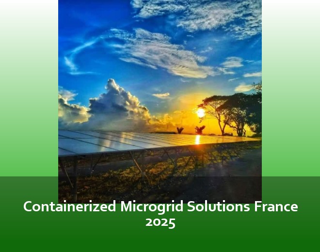 Containerized Microgrid Solutions France 2025