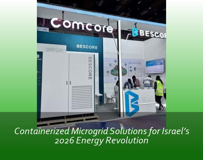 Containerized Microgrid Solutions for Israel’s 2026 Energy Revolution