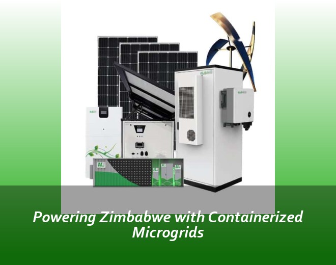 Powering Zimbabwe with Containerized Microgrids