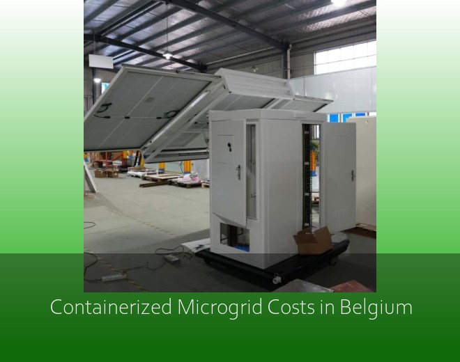 Containerized Microgrid Costs in Belgium