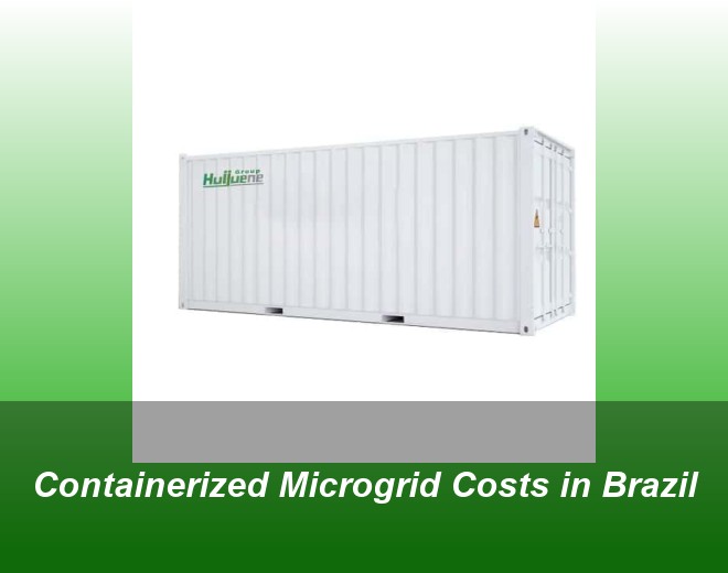 Containerized Microgrid Costs in Brazil