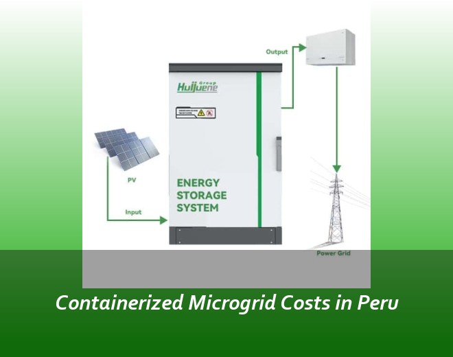 Containerized Microgrid Costs in Peru