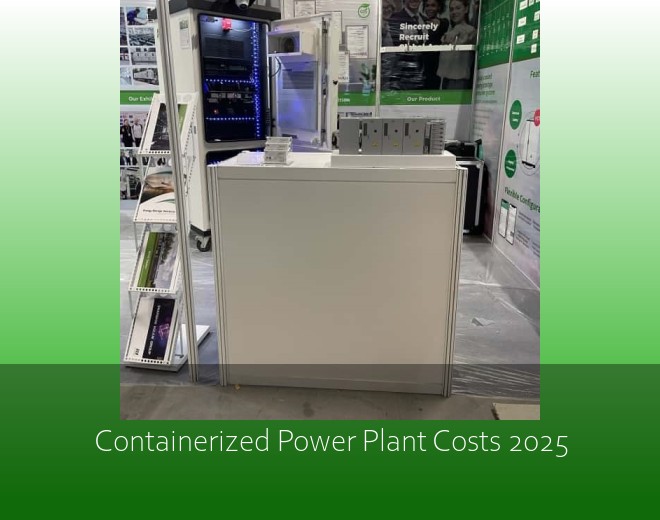 Containerized Power Plant Costs 2025
