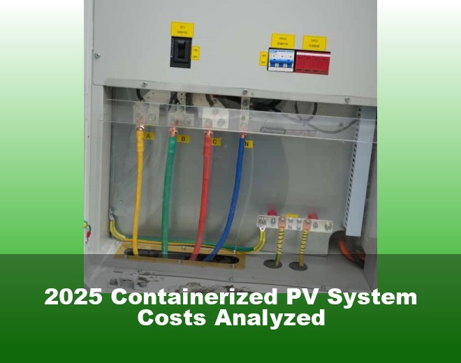 2025 Containerized PV System Costs Analyzed