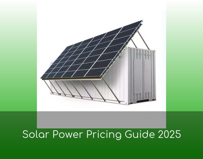Solar Power Pricing Guide 2025