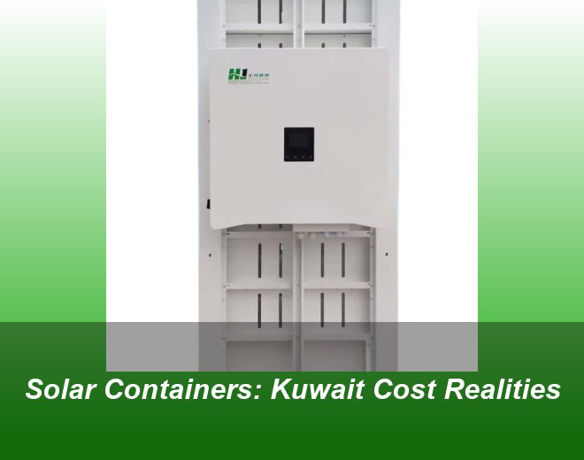 Solar Containers: Kuwait Cost Realities