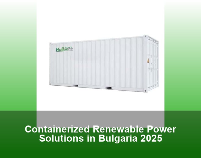 Containerized Renewable Power Solutions in Bulgaria 2025