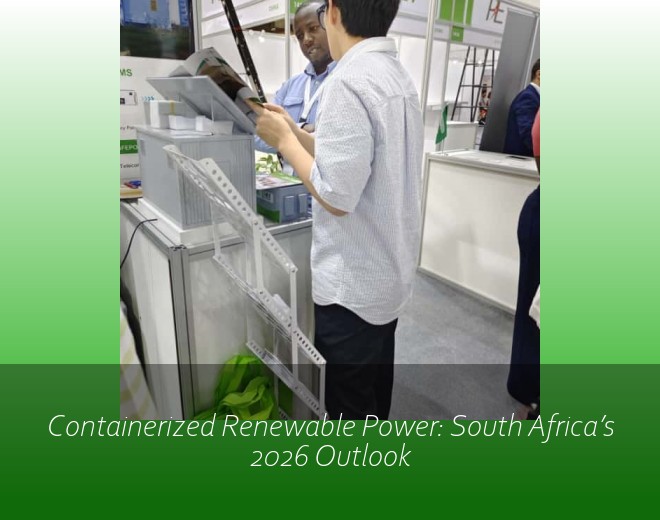 Containerized Renewable Power: South Africa’s 2026 Outlook