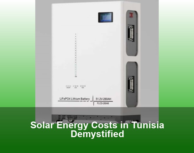 Solar Energy Costs in Tunisia Demystified