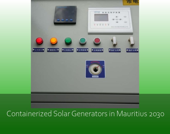 Containerized Solar Generators in Mauritius 2030