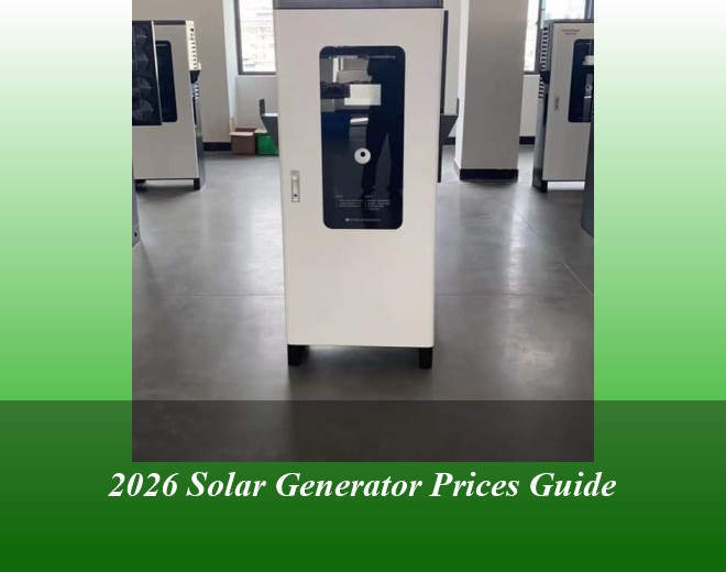 2026 Solar Generator Prices Guide