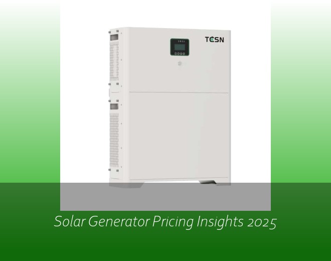 Solar Generator Pricing Insights 2025