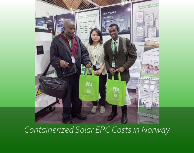Containerized Solar EPC Costs in Norway