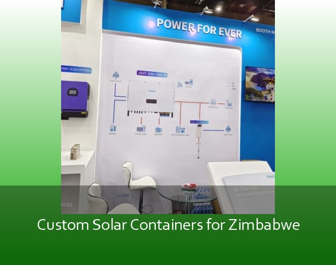 Custom Solar Containers for Zimbabwe