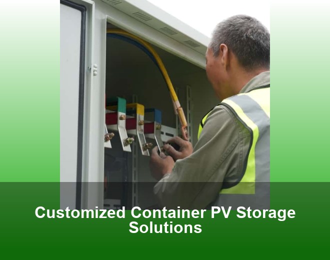 Customized Container PV Storage Solutions