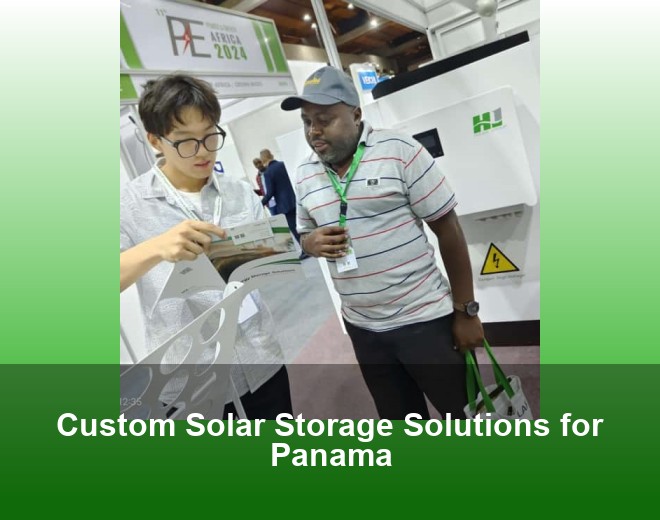 Custom Solar Storage Solutions for Panama