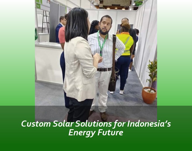 Custom Solar Solutions for Indonesia’s Energy Future