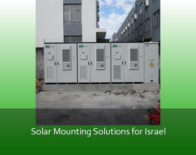 Solar Mounting Solutions for Israel