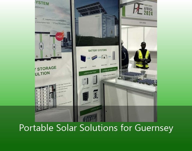 Portable Solar Solutions for Guernsey