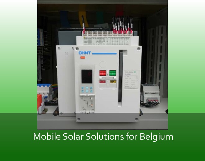 Mobile Solar Solutions for Belgium