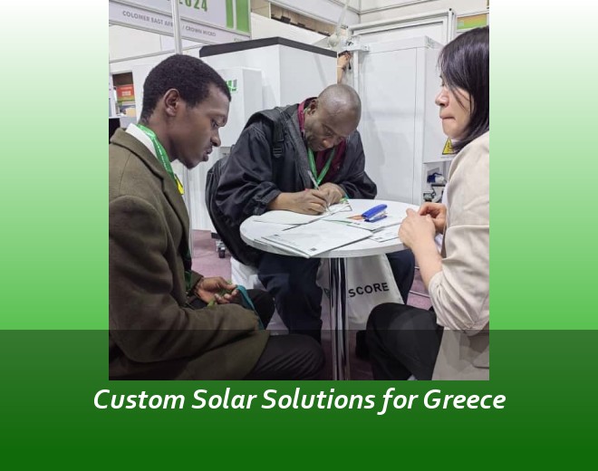 Custom Solar Solutions for Greece