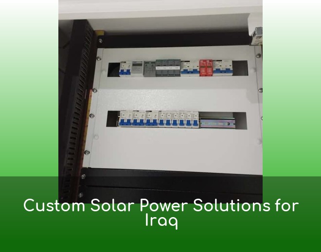 Custom Solar Power Solutions for Iraq