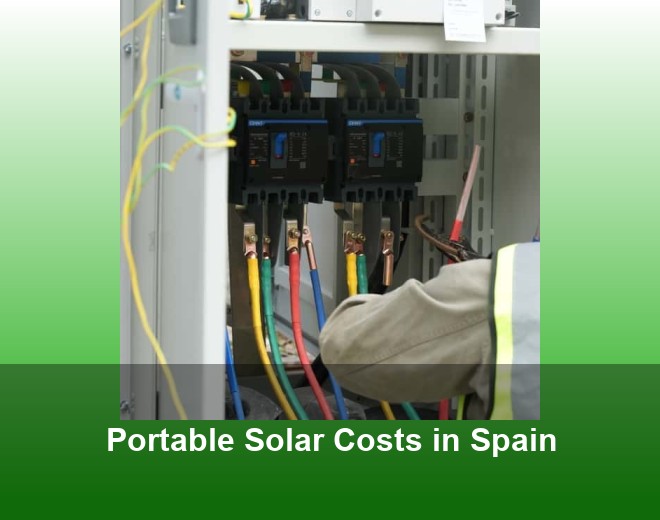 Portable Solar Costs in Spain