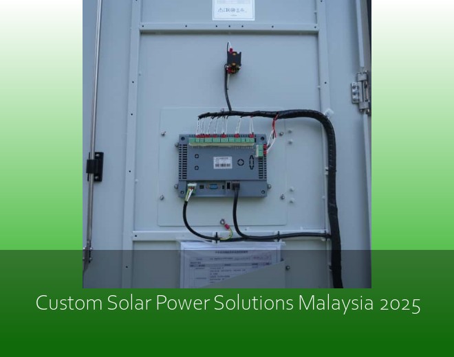 Custom Solar Power Solutions Malaysia 2025