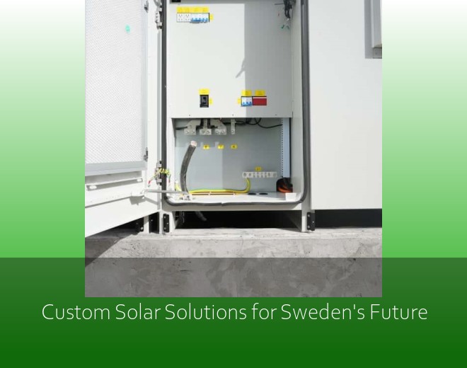 Custom Solar Solutions for Sweden's Future