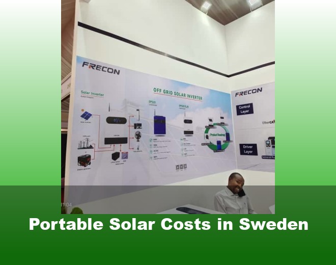 Portable Solar Costs in Sweden