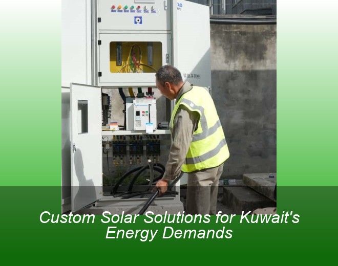 Custom Solar Solutions for Kuwait's Energy Demands
