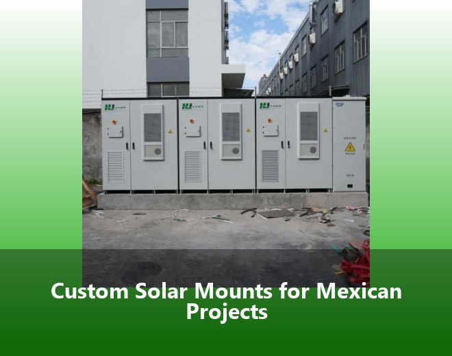 Custom Solar Mounts for Mexican Projects
