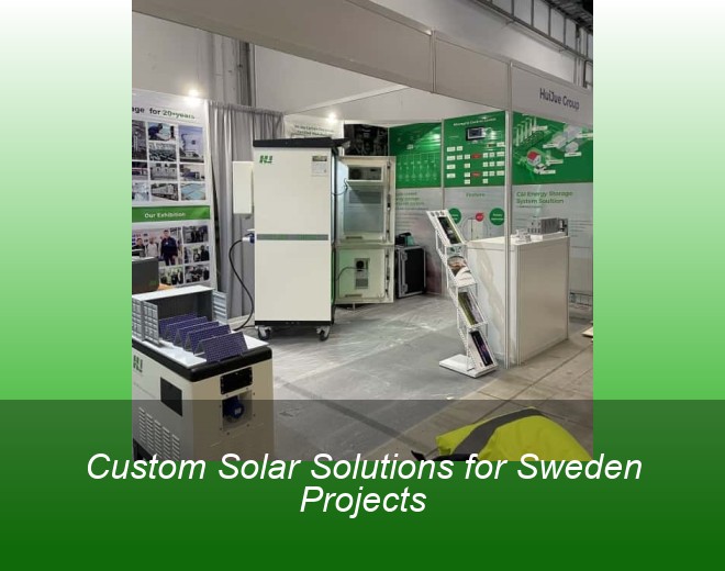 Custom Solar Solutions for Sweden Projects
