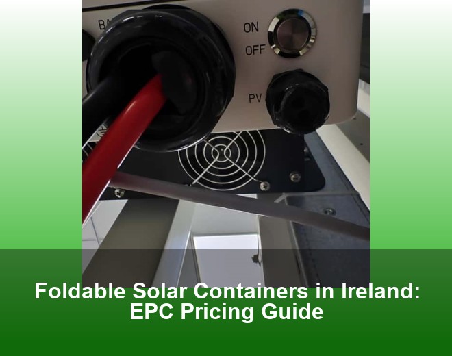 Foldable Solar Containers in Ireland: EPC Pricing Guide