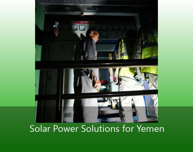 Solar Power Solutions for Yemen