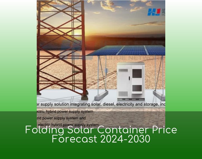 Folding Solar Container Price Forecast 2024-2030